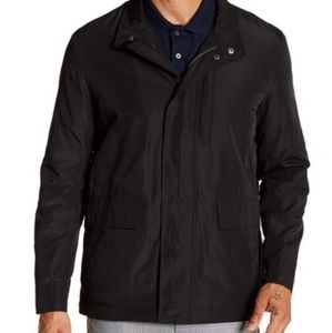 Cole Haan Packable Button Zip Front Jacket